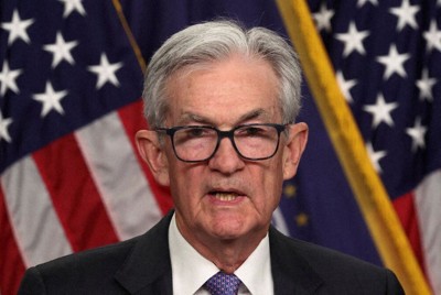 FRBのパウエル議長＝ロイター