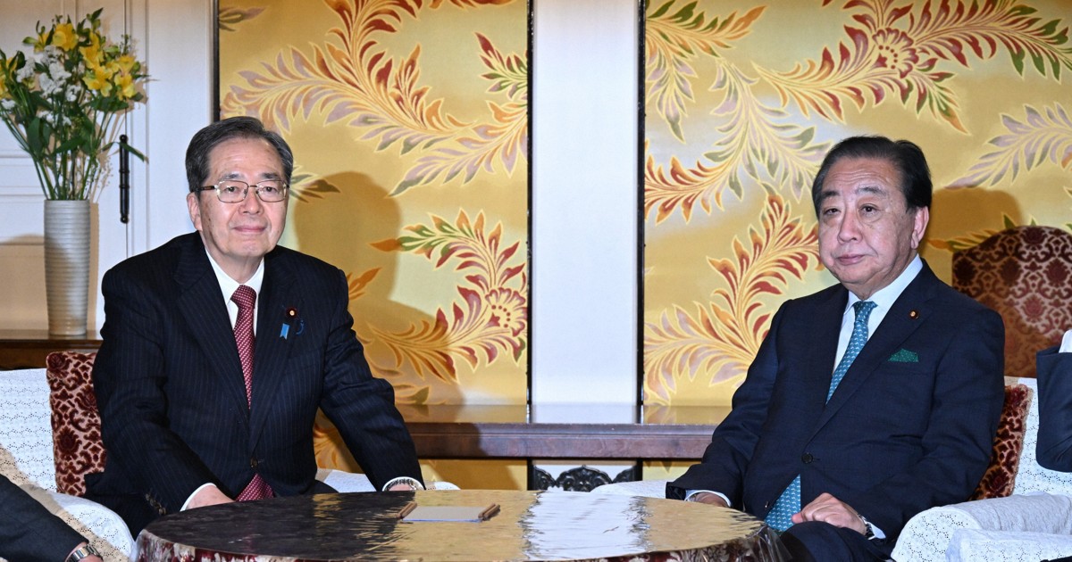 立憲、公明両党首が新党結成に合意　衆院選へ「中道」掲げ結集