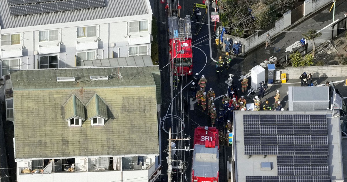 Man arrested for stabbing two men visiting for forced eviction in Tokyo