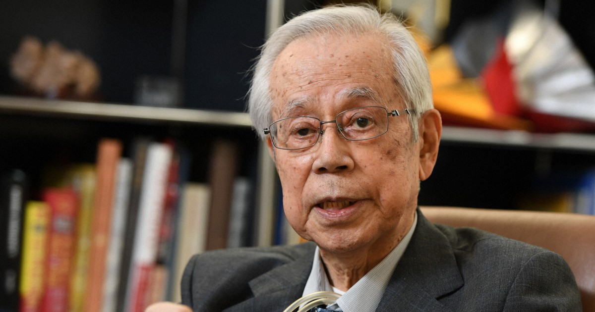 特集ワイド:この国はどこへ 試練の年に 「平和憲法の力」を今こそ 元首相・福田康夫さん 89歳 | 毎日新聞