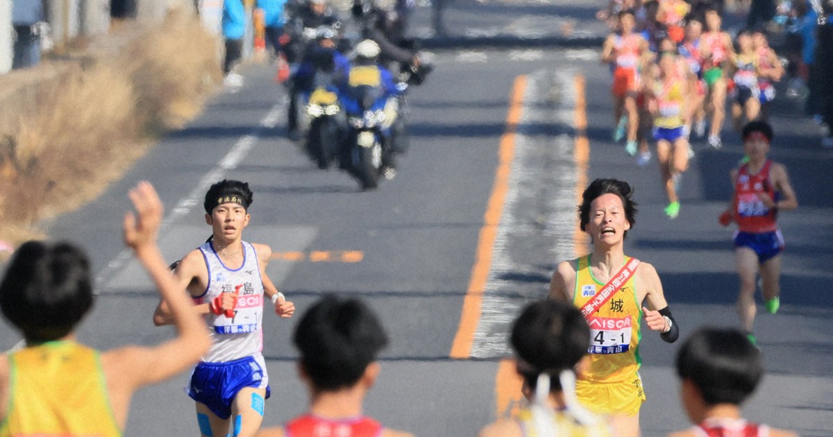宮城初V、大会タイ記録 都道府県対抗男子駅伝 [写真特集1/10] | 毎日新聞