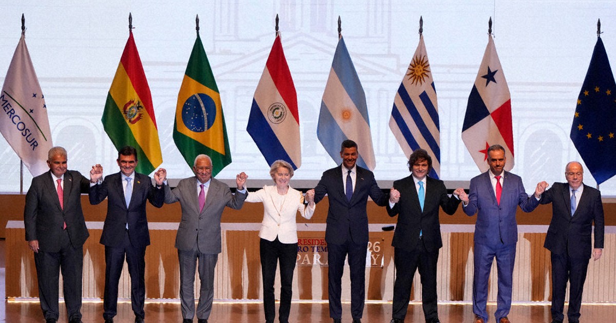 European Union and Mercosur bloc of South American nations sign landmark free trade agreement