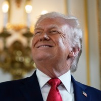 米国のトランプ大統領＝フロリダ州で2026年1月16日、AP