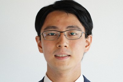 一力遼本因坊＝東京都千代田区で2025年7月25日、内藤絵美撮影