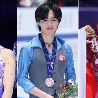 中井亜美選手（左）、三浦佳生選手（中央）、千葉百音選手