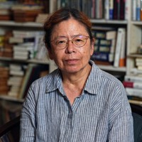 作家の高村薫さん＝大阪府吹田市で2024年10月9日、村田貴司撮影