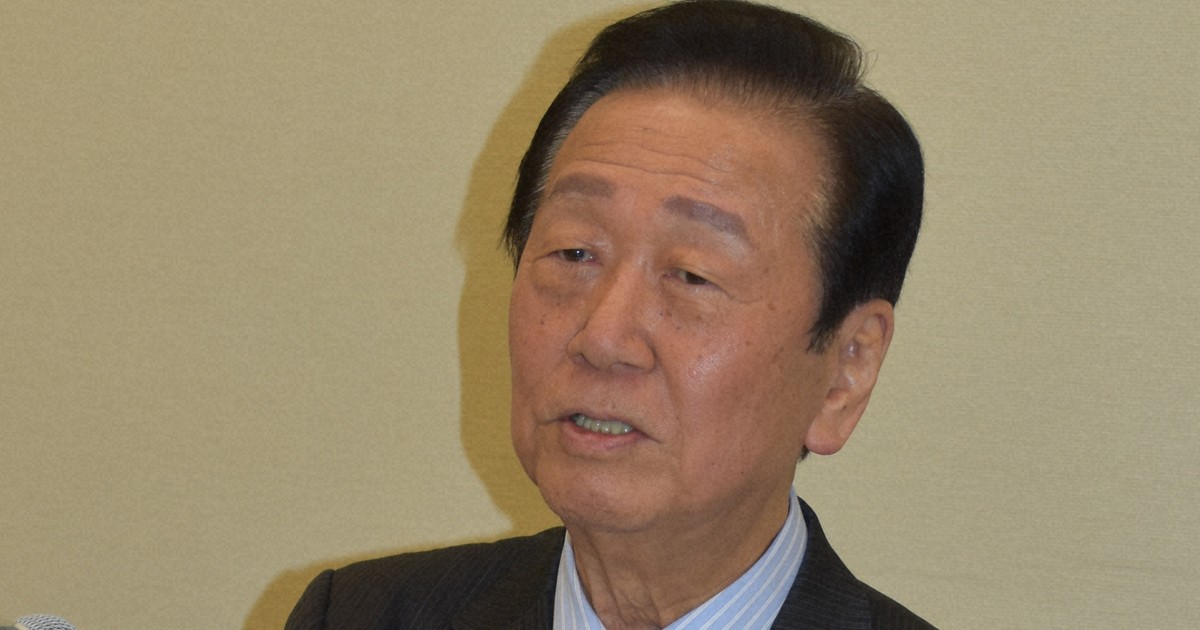 小沢一郎氏、20選目指し中道から立候補へ 衆院岩手3区 | 毎日新聞