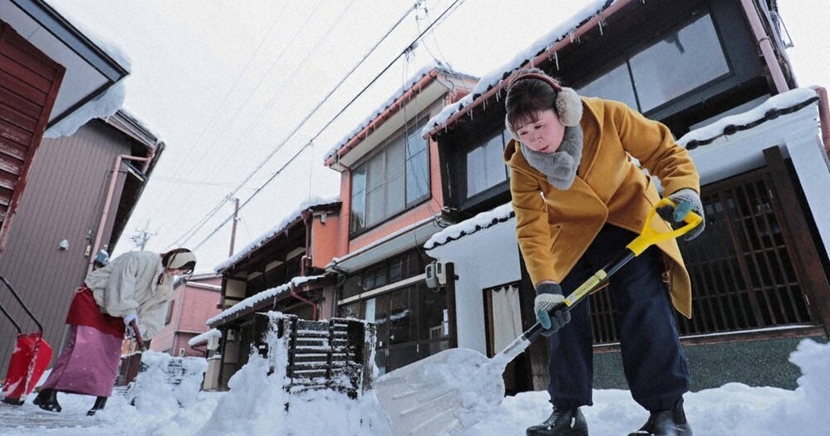除雪のため関越道や北陸道など一部通行止め　24日午後9時から