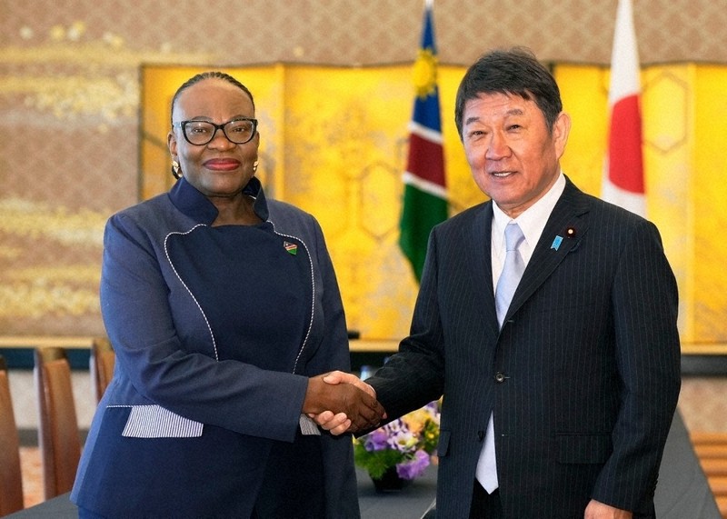 ナミビア外相が訪日、経済関係強化へ 豊富な資源、レアアースも | 毎日新聞