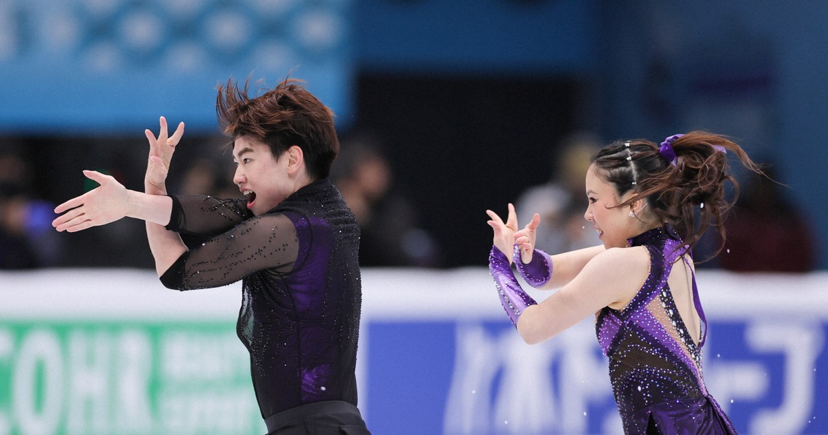 4大陸フィギュア選手権・アイスダンスRD 「うたまさ」は6位発進 [写真