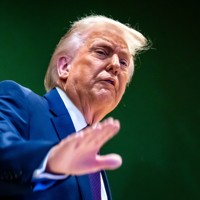 トランプ米大統領＝スイス・ダボスで2026年1月22日、AP