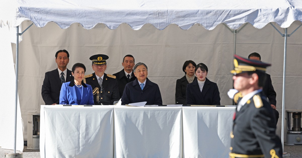 天皇ご一家が皇宮警察の創立140周年記念年頭視閲式にご出席 [写真特集5