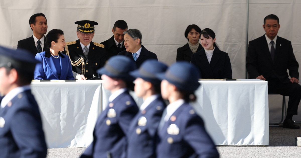 天皇ご一家が皇宮警察の創立140周年記念年頭視閲式にご出席 [写真特集6