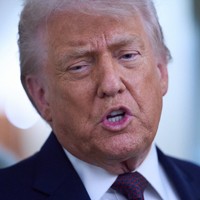 トランプ米大統領＝2026年1月22日、AP