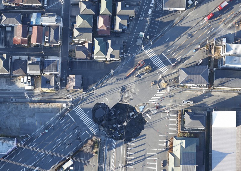 埼玉・八潮道路陥没、4月に県道の通行再開見通し　下水道管復旧進み