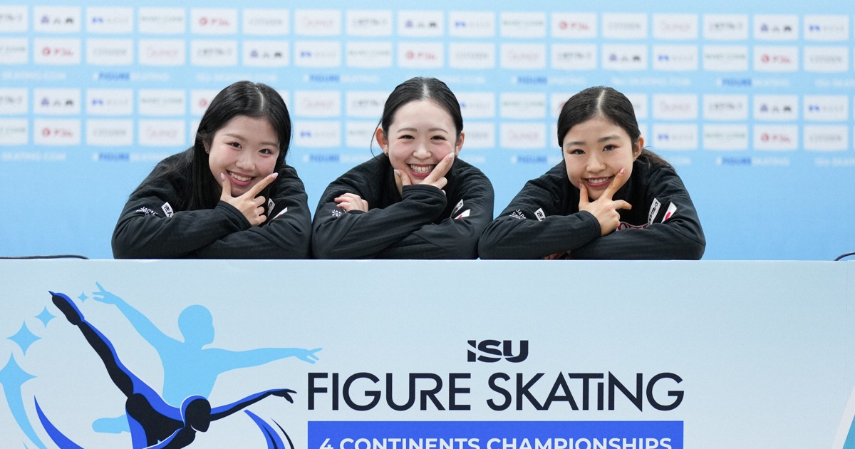 中井「収穫多かった」千葉「五輪へ通過点」　4大陸女子一夜明け