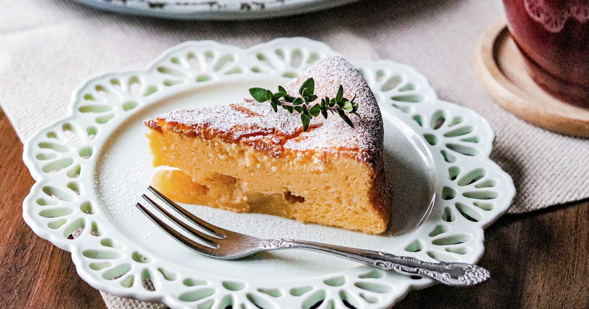 キャラメルりんごチーズケーキをシェアしよう