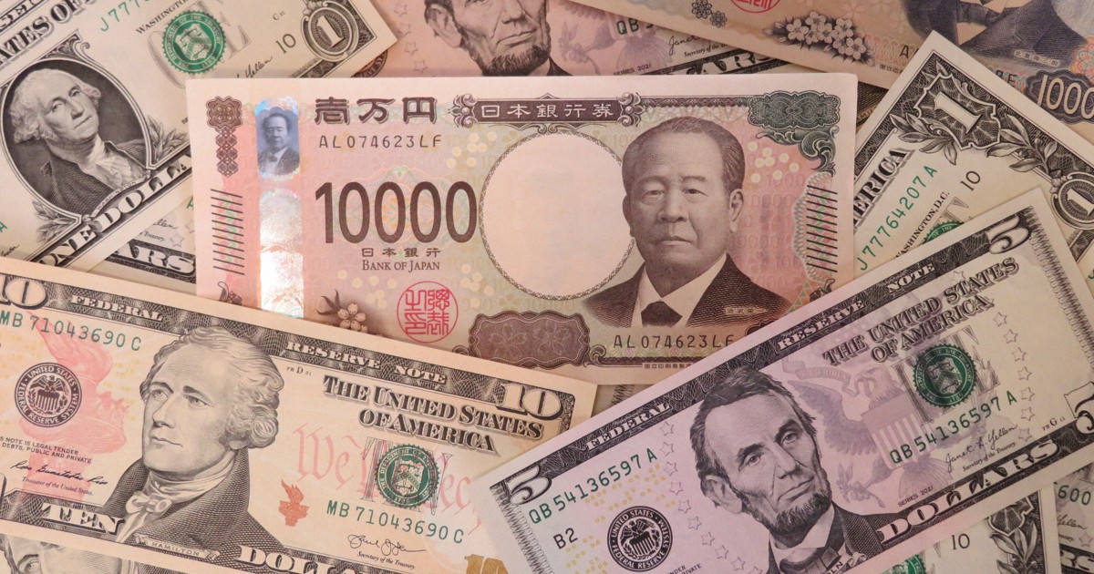円相場、1ドル155円台に急伸　一気に2円弱急騰