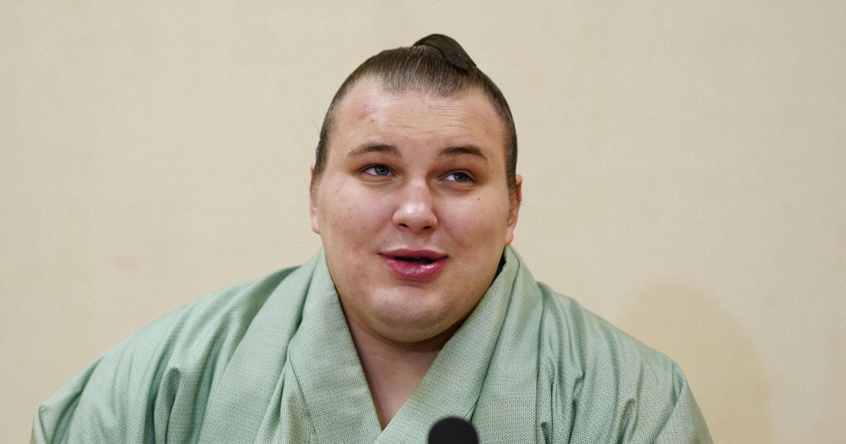 Sumo: Ukrainian dynamo Aonishiki relaxes after back-to-back championships