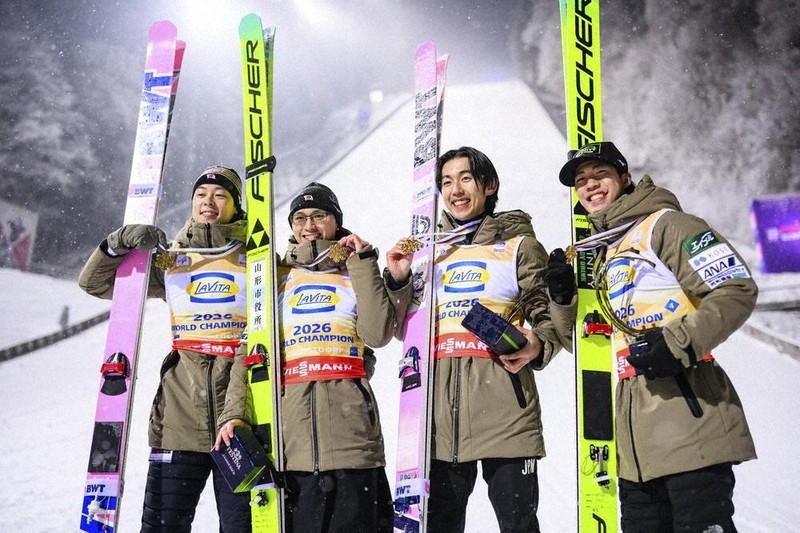 スキー：スキー ノルディック・ジャンプ男子 フライング世界選手権