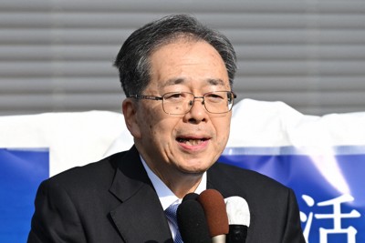 中道・斉藤氏「この人の名前は『中道』です」　比例候補の氏名言わず