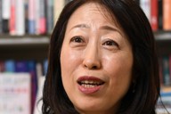 インタビューに答える上智大の三浦まり教授＝東京都千代田区で2026年1月22日、宮本明登撮影