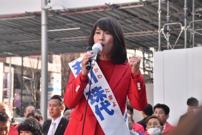 自民・丸川珠代氏「どの政党でなく、誰が総理かが大事」　東京7区