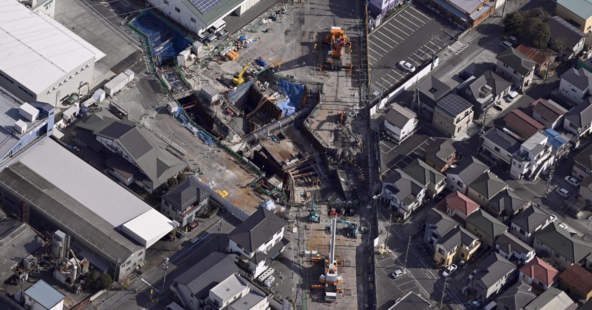 埼玉・八潮の陥没道路、通行止めを一部解除　1年3カ月ぶり