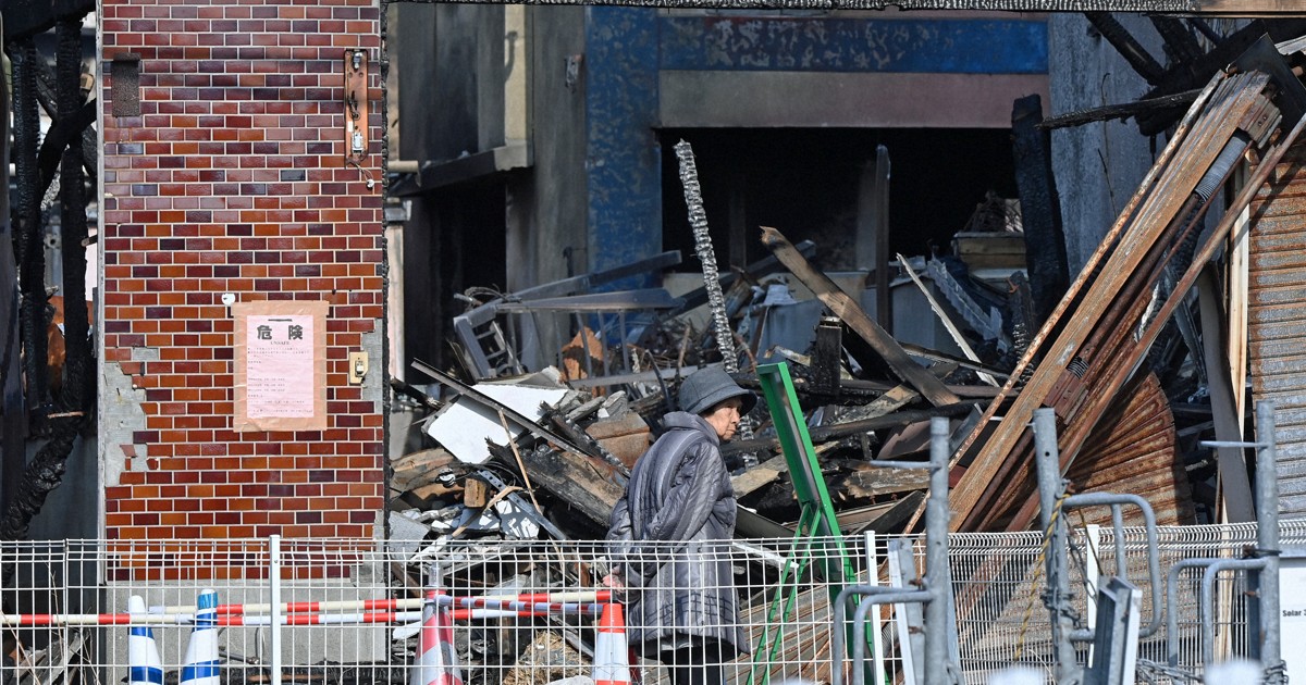 Residents of fire-hit southwest Japan city feel neglected as election takes center stage