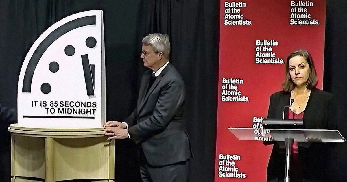 Doomsday Clock ticks closer to catastrophe than ever before