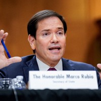 米連邦上院外交委員会の公聴会に出席したルビオ米国務長官＝ワシントンで2026年1月28日、ロイター