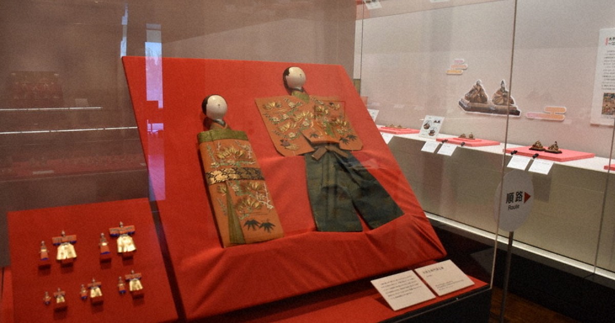 小さな「ひな人形」に大きなロマン 禁止令で磨いた職人の「技巧