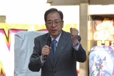 中道・斉藤氏「選挙の大義は裏金議員の復活か」　街頭演説で訴え