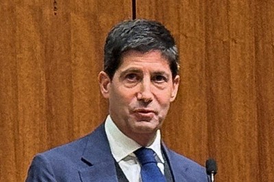 米連邦準備制度理事会（FRB）元理事のケビン・ウォーシュ氏＝西部カリフォルニア州で2025年5月9日、ロイター