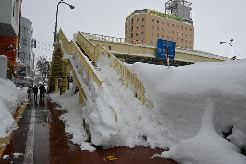 除雪中だったか 青森で死亡事故相次ぐ 積雪183センチで相談殺到 [写真