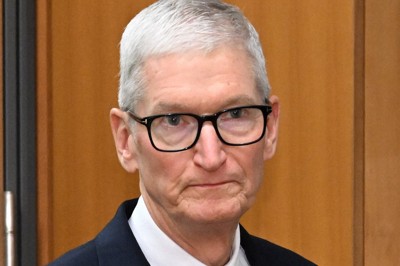 アップルのティム・クック最高経営責任者（CEO）＝衆院第1議員会館で2025年9月24日午前11時37分、平田明浩撮影