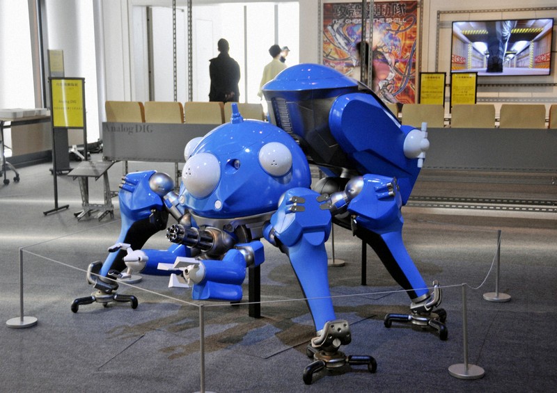 アニメ制作30周年記念「攻殻機動隊展」 1600点超の原画、絵コンテなど