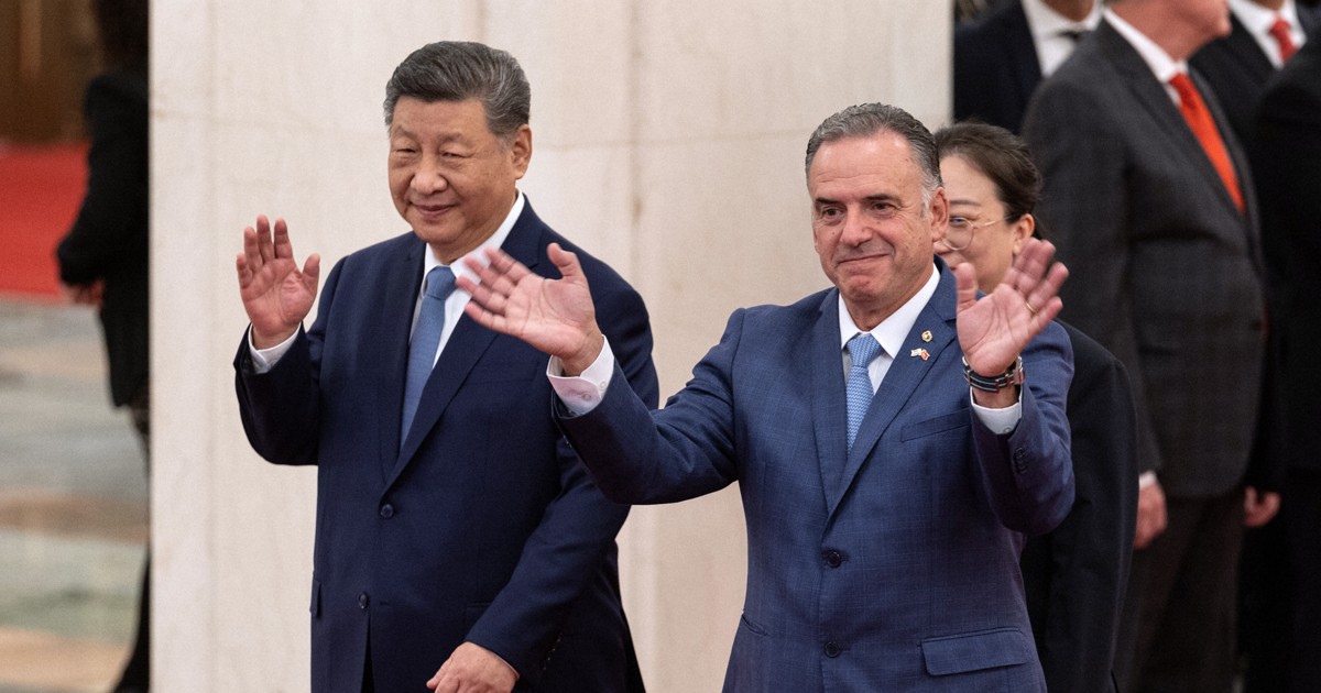 中国・ウルグアイ首脳会談　米国のドンロー主義に対抗、引き寄せ図る