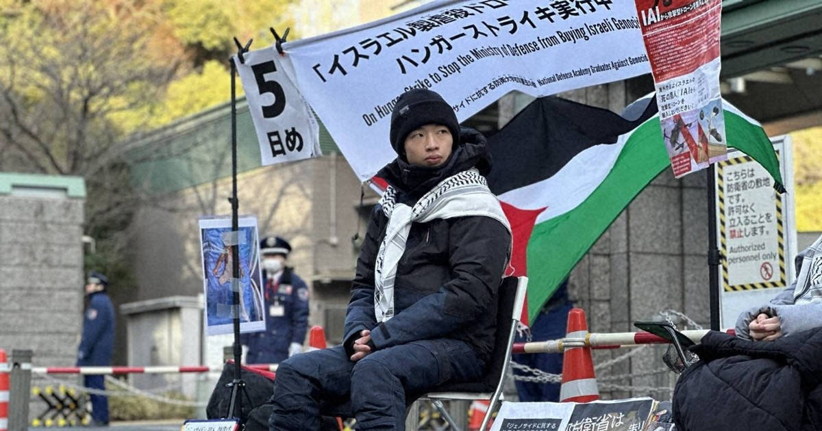 防衛大OB、イスラエル製ドローン導入に反対　ハンストで訴え | 毎日新聞