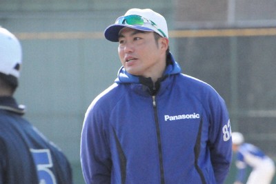 新監督に就任したパナソニックの井上貴晴氏＝大阪府枚方市で2026年1月23日午前11時2分、村上正撮影