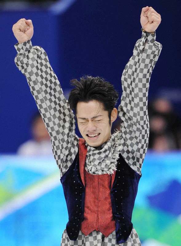 バンク2010：高橋大輔が銅メダル、日本勢3人全員入賞のバンクーバー