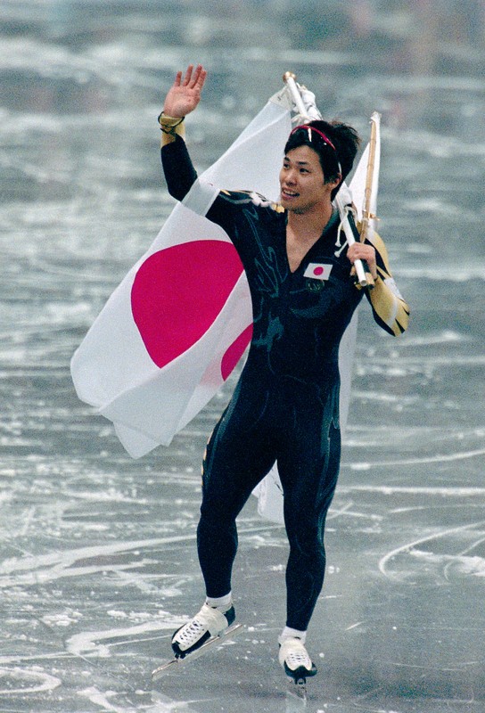 1998 長野オリンピック　サポートランナー公式ユニホーム　冬季オリンピック 長野1998オリンピック聖火リレー - ハイライト
