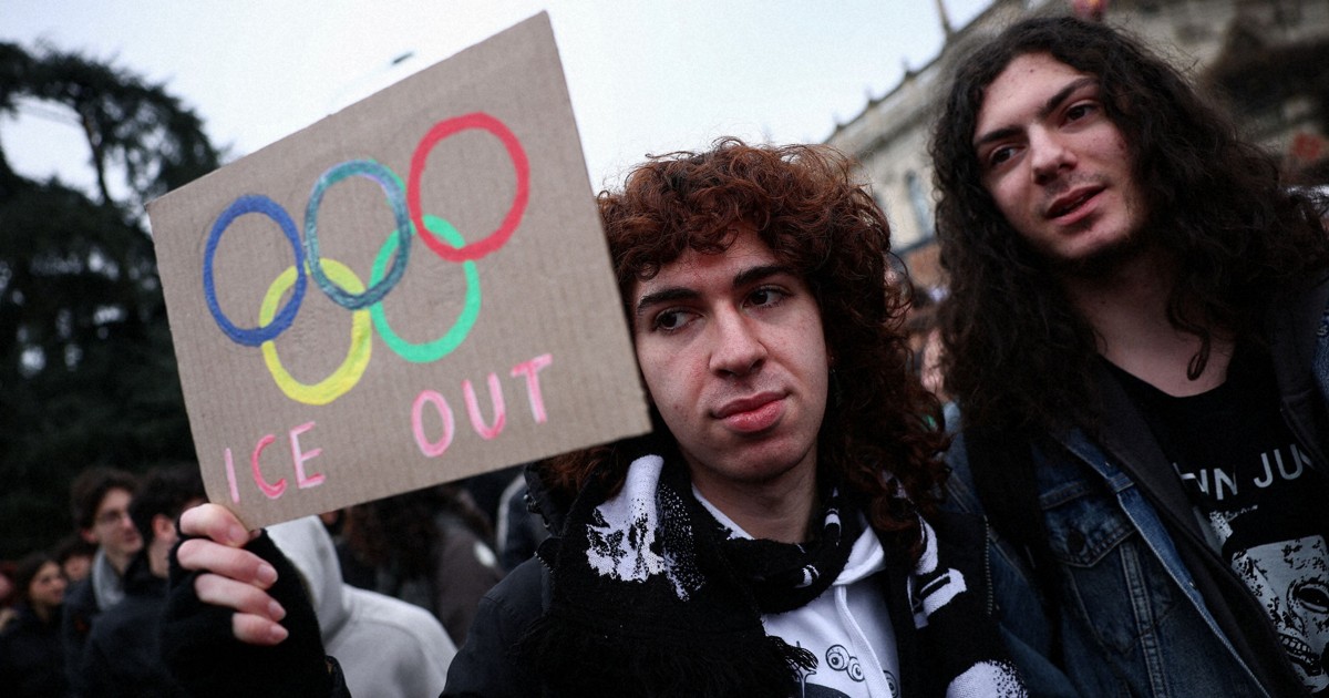 ＜1分で解説＞「ICEは出ていけ」　五輪警備支援でミラノ市民抗議