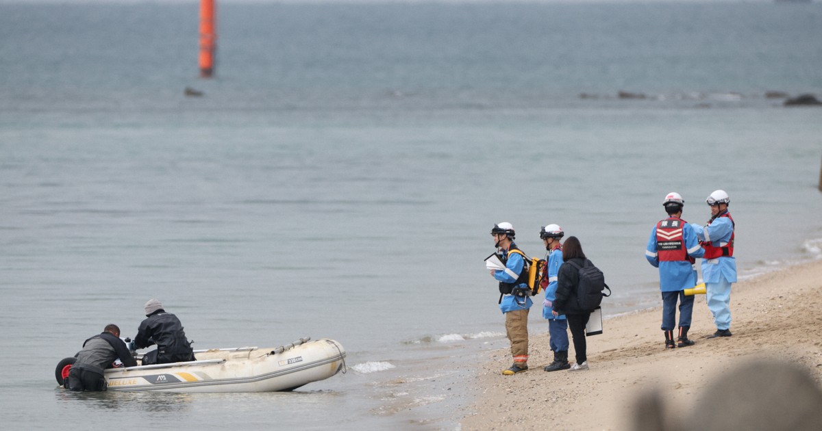長生炭鉱で潜水調査中のダイバーが意識不明　けいれん起こす