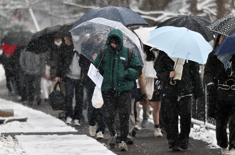 強烈寒波襲来、東京都内でも積雪 [写真特集30/25] | 毎日新聞