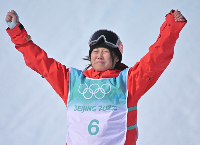 村瀬心椛 直筆サイン入り 生写真 L判 スノーボード女子 ミントモール / MINT 浦和店 / 2024 TEAM JAPAN WINTER OLYMPIANS