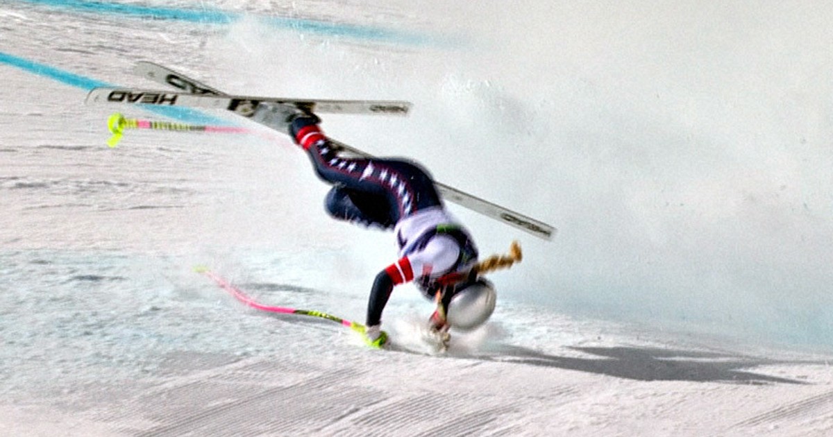 MILANO・CORTINA2026：第3日 アルペン 女子滑降 重傷