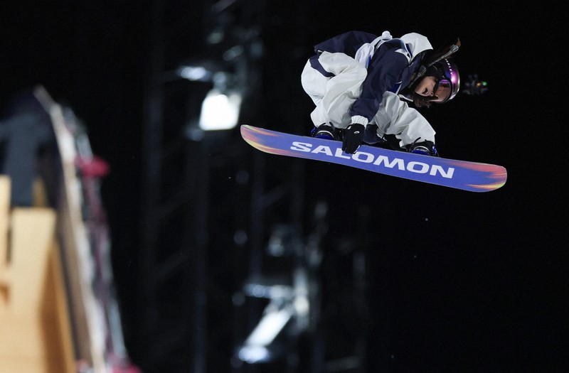 女子ビッグエアで村瀬心椛が金メダル ミラノ五輪スノーボード | 毎日新聞