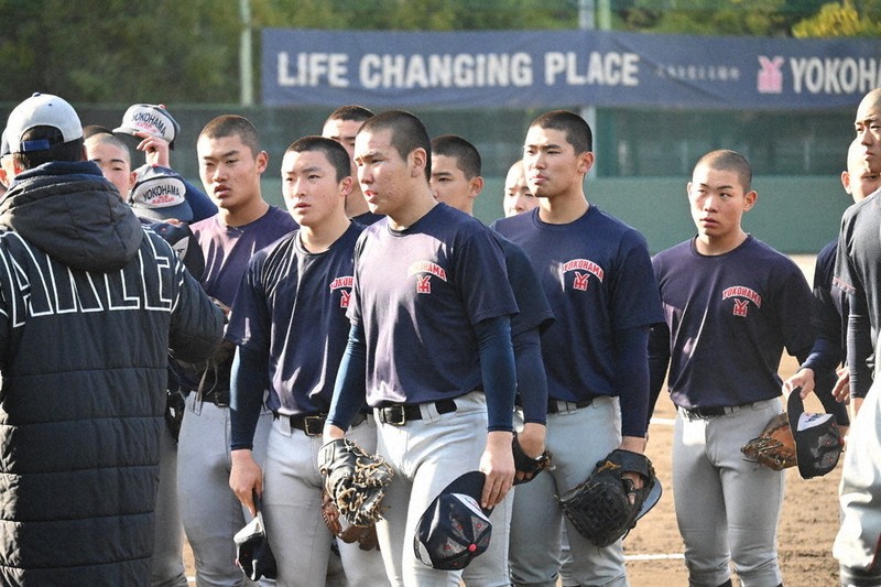 春に駆ける'26センバツ横浜：／上 昨秋の「敗戦」糧に分析、改革