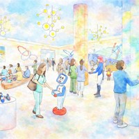 大阪・関西万博の跡地に整備される「EXPO2025記念館」（仮称）の内観イメージ＝大阪都市計画局提供